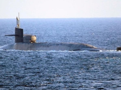 آمریکا: زیردریایی جورجیا وارد آب‌های خلیج‌فارس شد