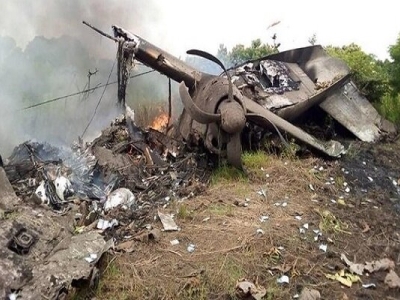 علت حادثه سقوط هواپیمای ارتش نقص فنی بود