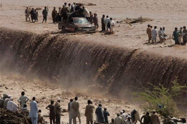 احتمال فروکش سیلاب در مناطق حادثه دیده پاکستان تا شش ماه