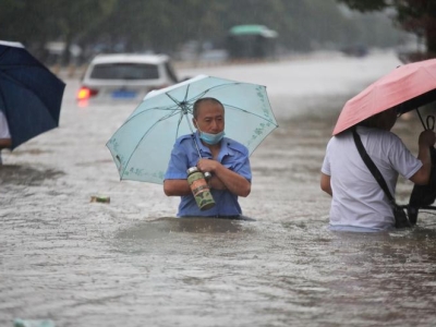 شدیدترین باران هزار ساله در چین