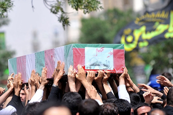 پیکر پنج شهید مدافع حرم ۱۳ مرداد در تهران تشییع می‌شود