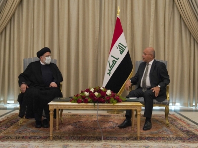 رئیس قوه قضائیه با رئیس جمهوری عراق دیدار کرد