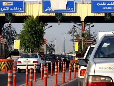 نرخ عوارض آزادراه تهران- شمال افزایش یافت
