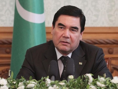 رئیس شورای مصلحت خلق ترکمنستان وارد تهران شد