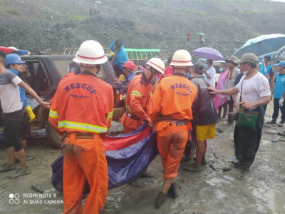 ده‌ها کشته در حادثه رانش زمین در میانمار/ کشف جسد 162 کارگر معدن