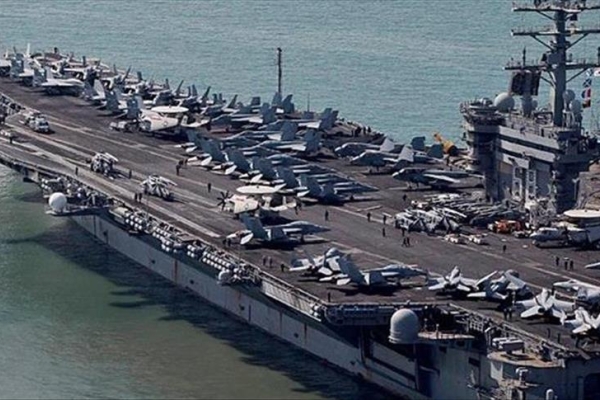 آمریکا از برگزاری مانورهای نظامی در خلیج فارس خبر داد