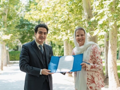 تقدیر سفارت سوییس در ایران از همایون شجریان
