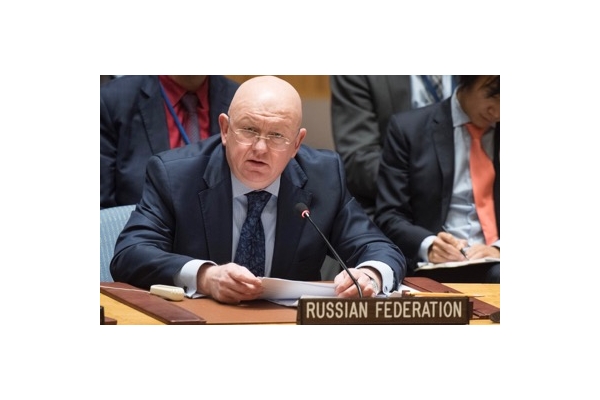نماینده دائم روسیه در سازمان ملل نشست شورای امنیت را ترک کرد