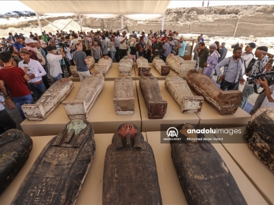 کشف صدها مومیایی در مصر+ تصاویر