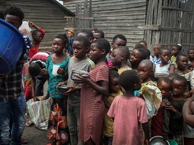 فوران آتشفشان در کنگو و جدایی بسیاری از فرزندان از والدین شان