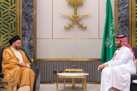 رایزنی عمار حکیم و بن سلمان درخصوص توافق تهران و ریاض