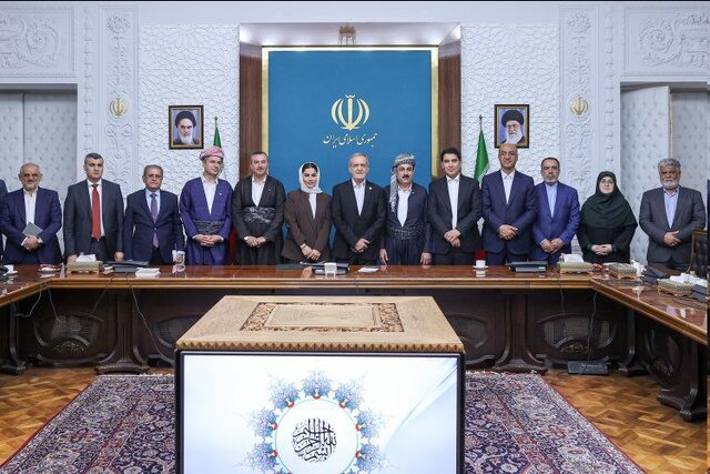 جزئیات دیدار پزشکیان با استانداران منطقه اقلیم کردستان عراق