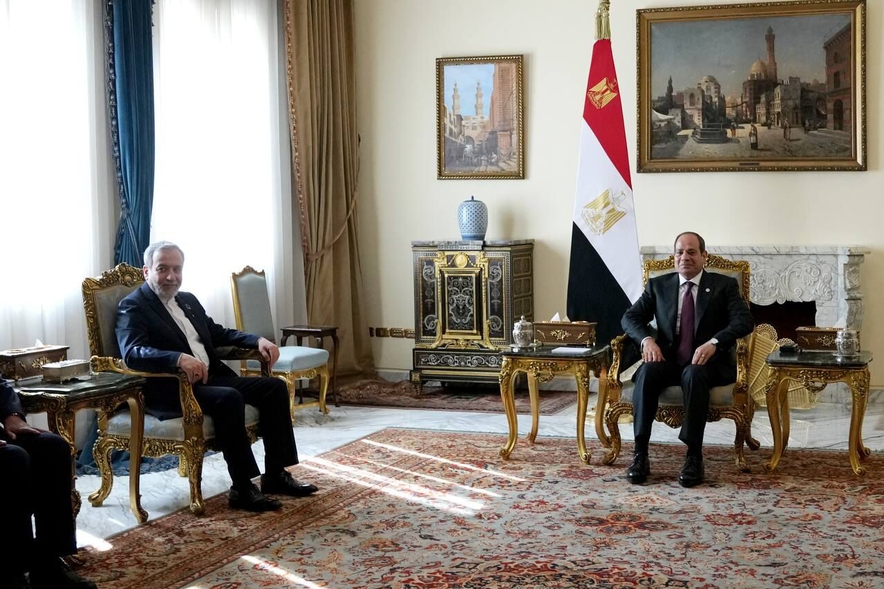 عراقچی با رئیس جمهور مصر دیدار کرد