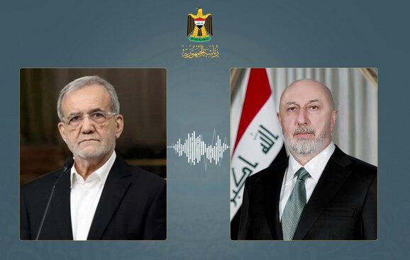 گفت‌وگوی تلفنی پزشکیان با رئیس جمهور عراق درباره تنش‌ها در منطقه
