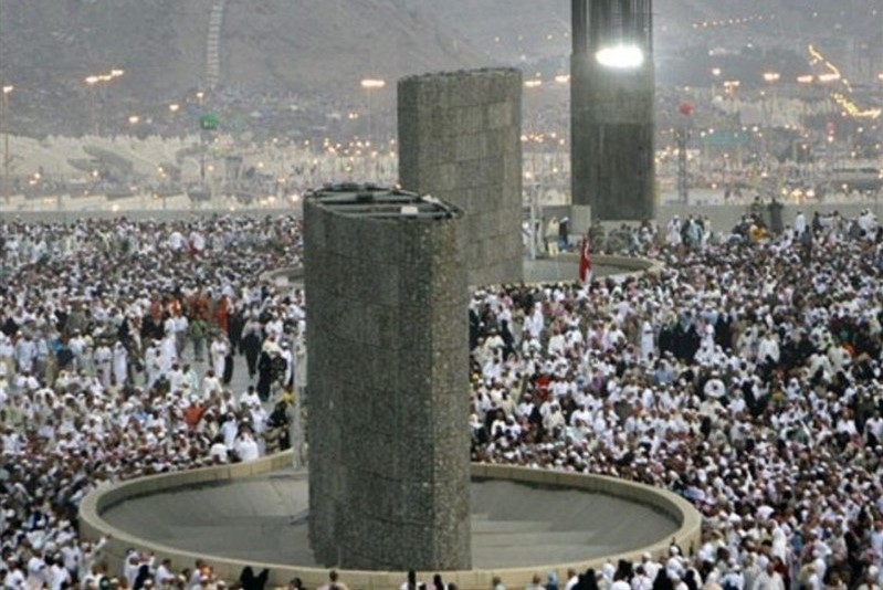 عزیمت یک و نیم میلیون مسلمان به جمرات 