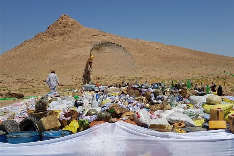 جلوگیری از قاچاق ۱۰ تُن مواد مخدر به ایران