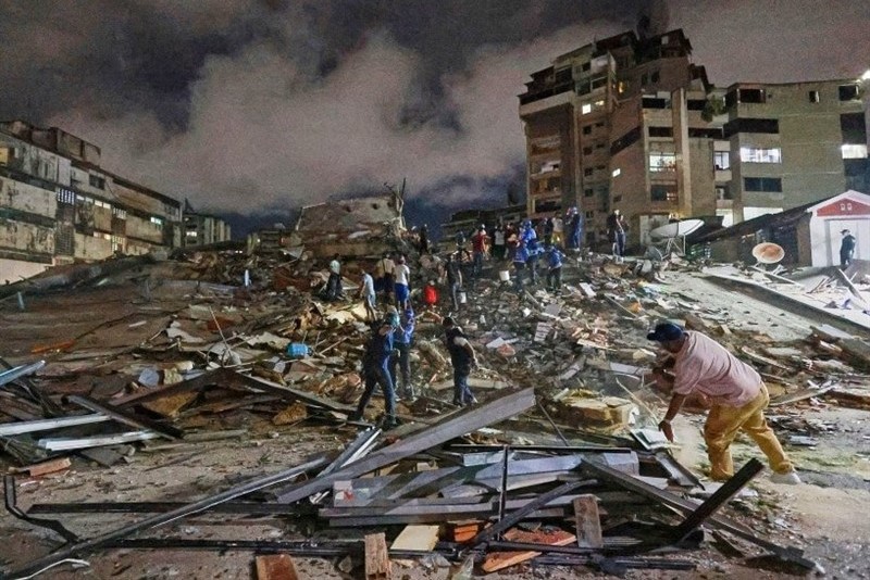حدود 59 هزار ساختمان در ونزوئلا تخریب شده است 