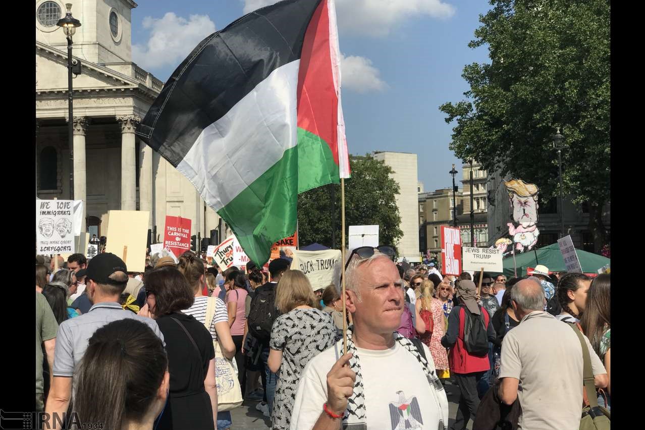 بازداشت بیش ۵۳۰ نفر در لندن به دلیل حمایت از فلسطین