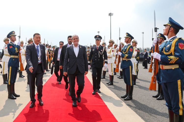 پزشکیان پکن را به مقصد تهران ترک کرد