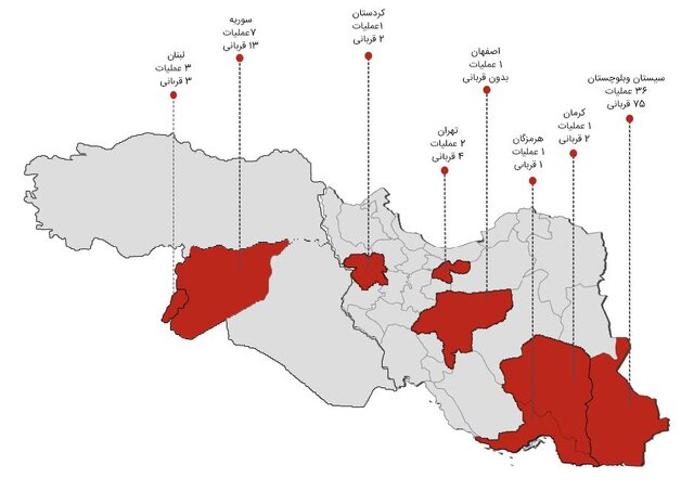  گزارش سالانه تروریسم در ایران ۱۴۰۳ منتشر شد