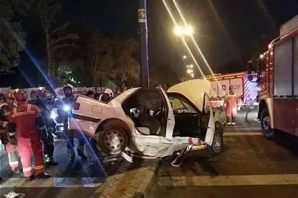 چهار فوتی و 10 زخمی در پی برخورد خودرو با تجمع مردمی در مشهد 