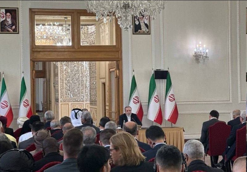  دیدار عراقچی با سفرا و روسای نمایندگی‌های خارجی و بین‌المللی مقیم تهران