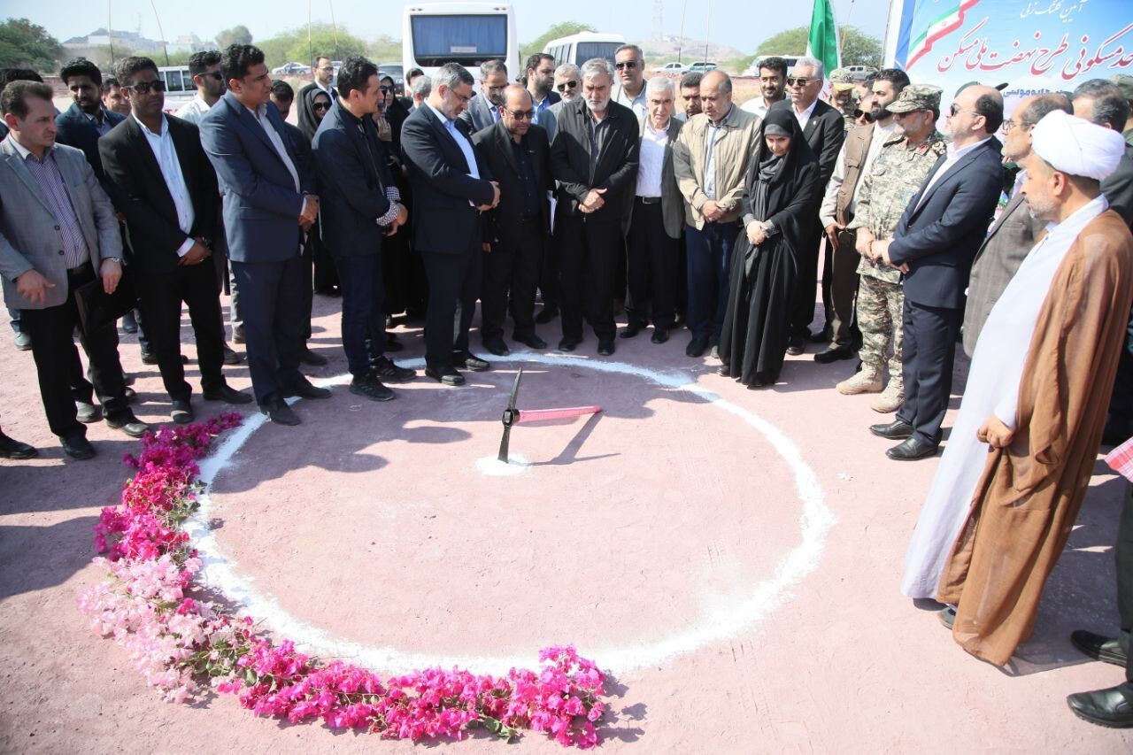  آغاز ساخت ۱۱۰ واحد مسکونی در جزیره بوموسی