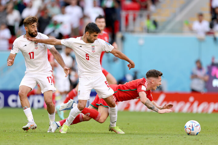 ایران ۲ - ولز صفر/ رضاییان و چشمی شاهکار کردند!