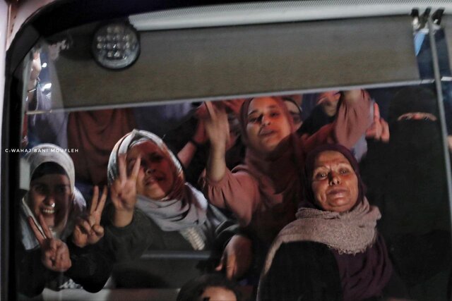 ۳۹ اسیر فلسطینی آزاد شدند