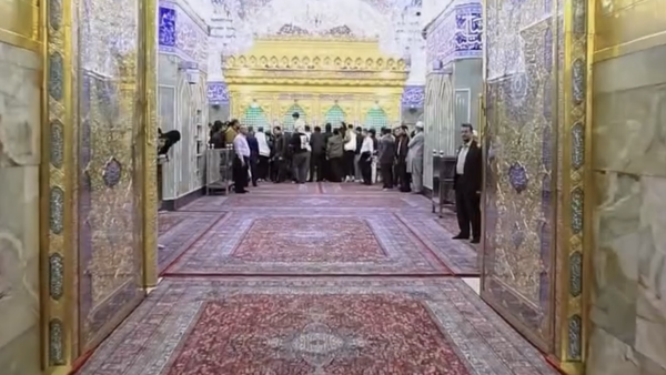 فرش‌های حرم حضرت عباس (ع) تعویض شد