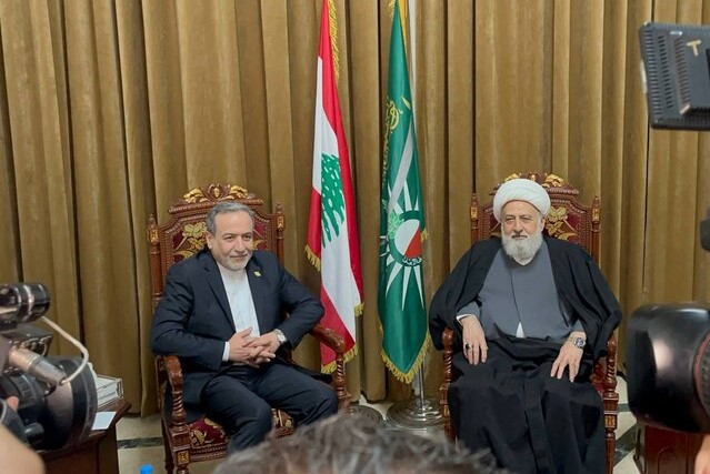 دیدار عراقچی با نایبرئیس مجلس اعلای شیعیان لبنان دیدار عراقچی با نایبرئیس مجلس اعلای شیعیان لبنان