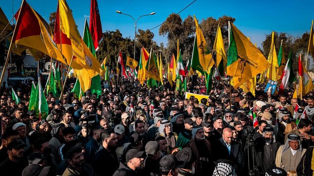 برگزاری تجمع همبستگی با ایران در عراق برگزاری تجمع همبستگی با ایران در عراق