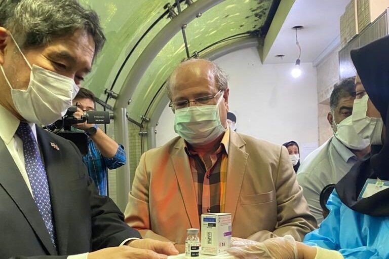 ورود دومین محموله واکسن اهدایی ژاپن به ایران در ۲ روز آینده 