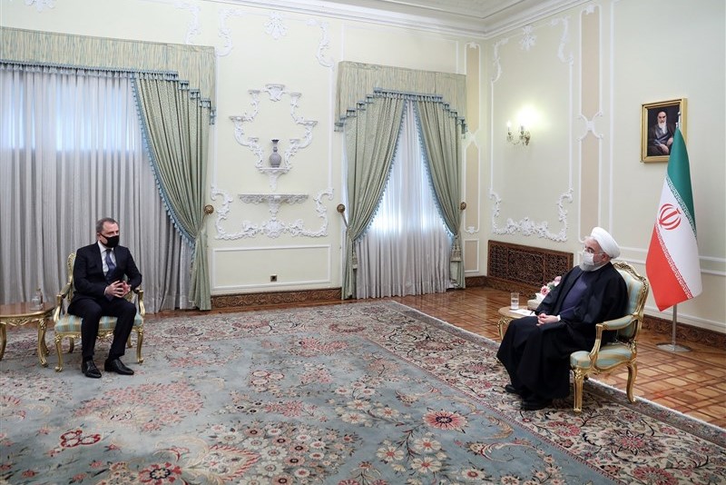 روحانی: اراده ایران توسعه روابط با جمهوری آذربایجان است