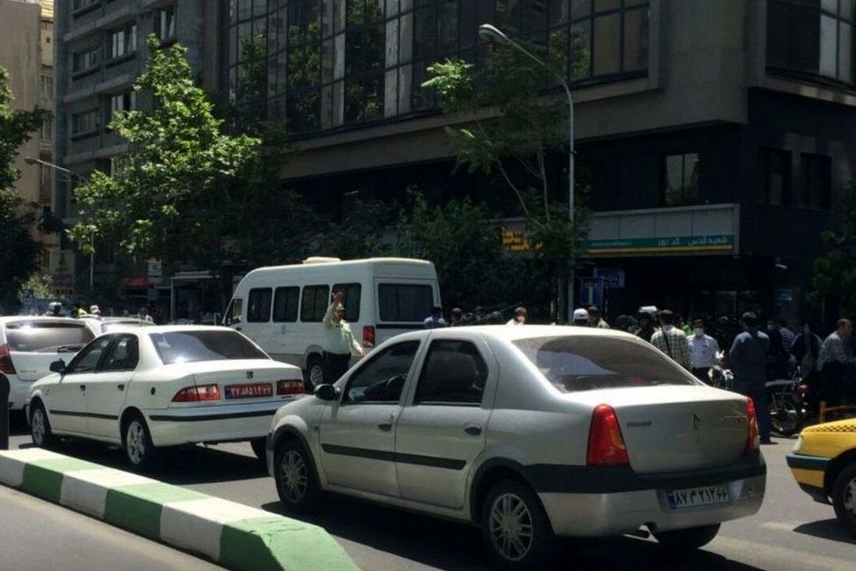 توضیح پلیس درباره حادثه خیابان طالقانی+فیلم