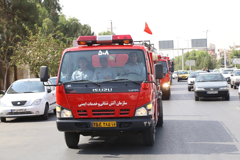 انجام ۲۶۰ عملیات آتش نشانی قم خارج از محدوده شهر