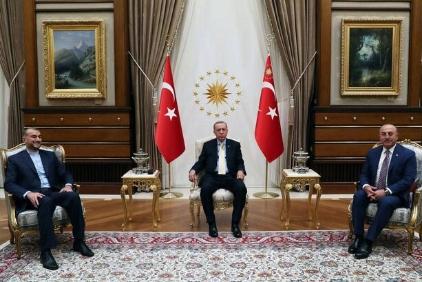 دیدار امیر عبداللهیان با اردوغان