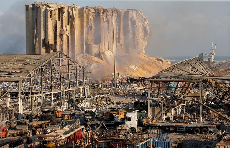 کویت بازسازی سیلوی گندم در بندر بیروت را برعهده می‌گیرد