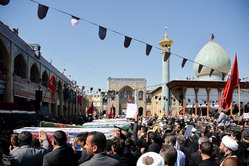 ساخت یادمان شهدای حمله تروریستی به حرم شاهچراغ در شیراز 