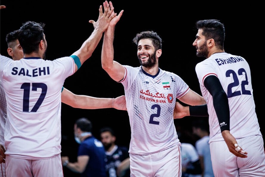 تیم ملی والیبال ایران برای نخستین بار ششم جهان شد