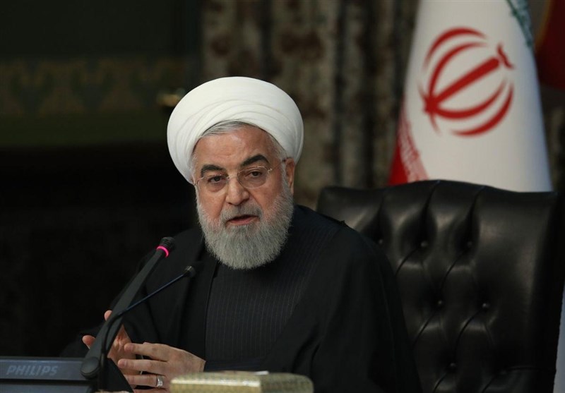 روحانی: تحریم‌های آمریکا با حقوق بنیادین بشر در تعارض است
