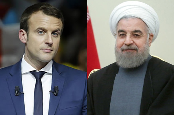 بیانیه کاخ الیزه درباره تماس رئیس جمهوری فرانسه با روحانی