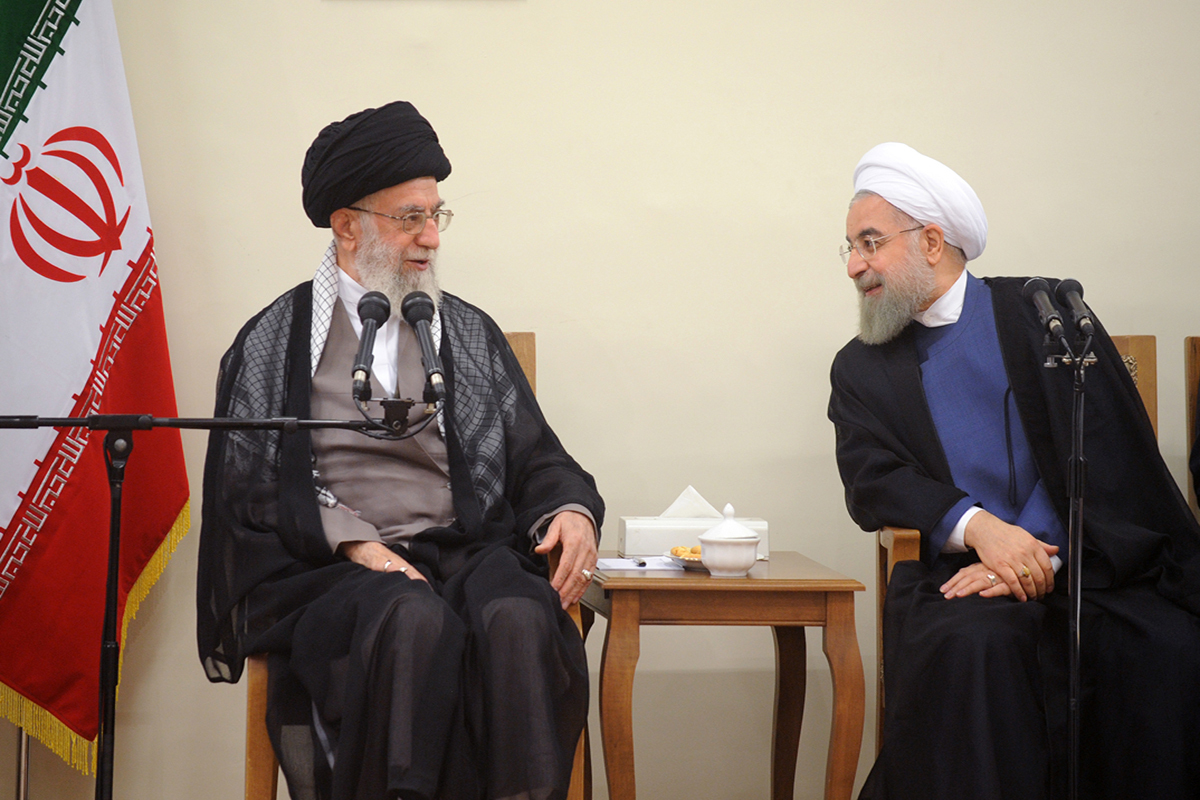 دیدار یک ساعته حسن روحانی با رهبر انقلاب+جزئیات