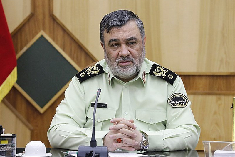 فرمانده نیروی انتظامی: خوزستانی‌ها صف خود را از آشوبگران جدا کردند