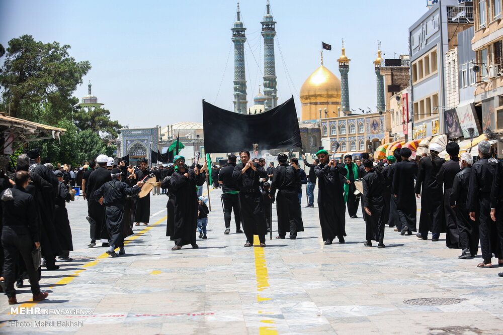 عزاداری شهادت امام صادق(ع) در قم