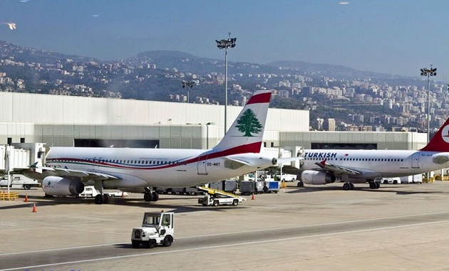 لبنان به هواپیمای ترکیه به دلیل عبور از حریم هوایی اسرائیل اجازه فرود نداد