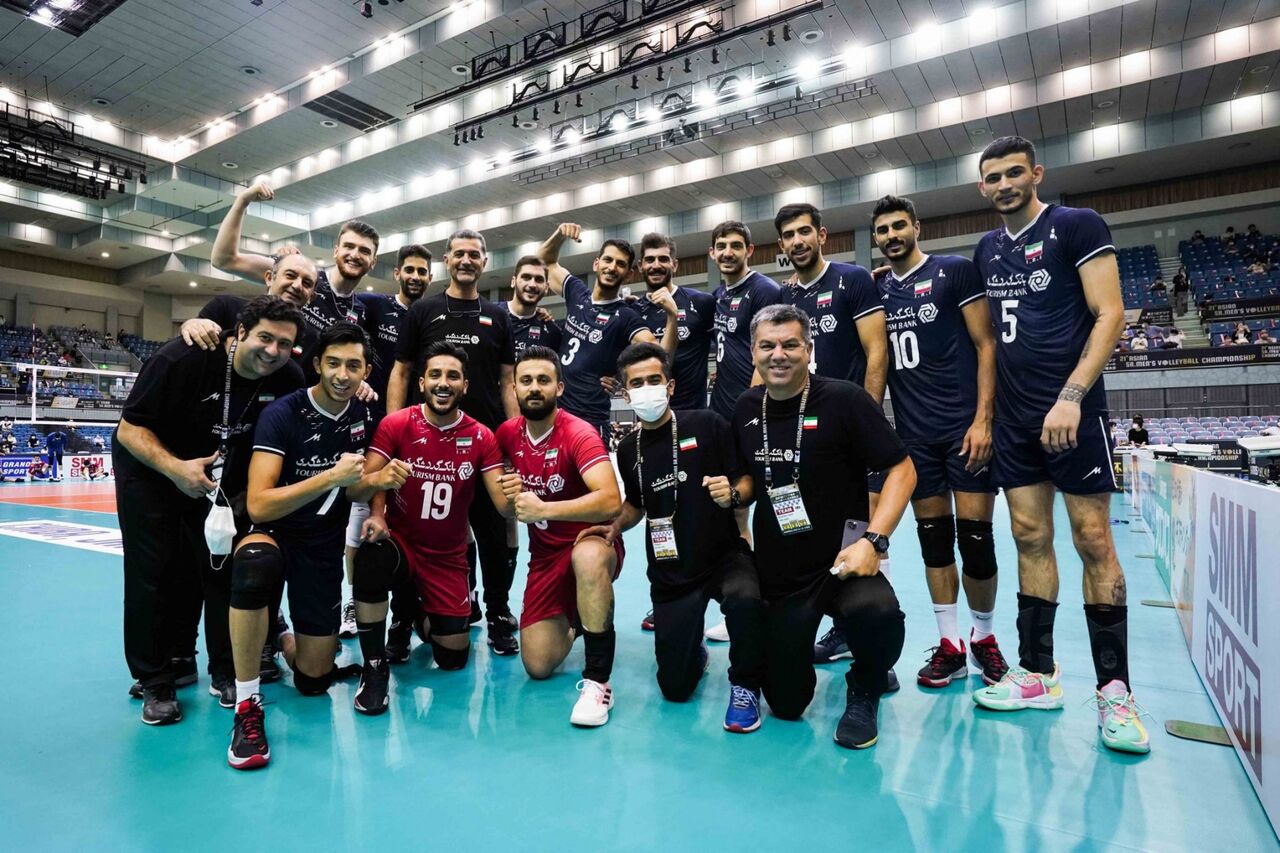 والیبال ایران با اقتدار قهرمان آسیا شد